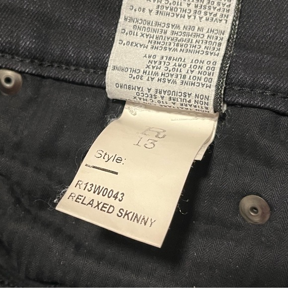 R13 Relaxed Skinny Jean - Picture 5 of 8
